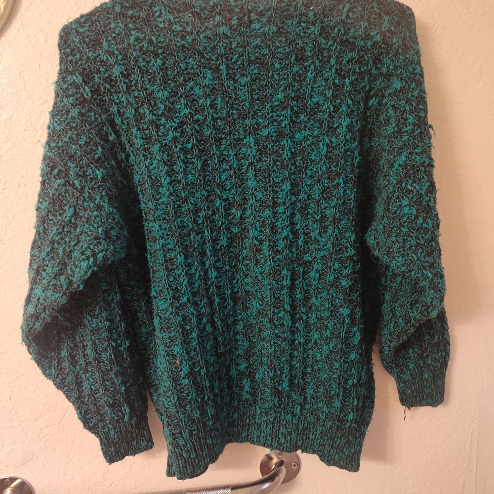 Forenza Green Cowl Neck Sweater